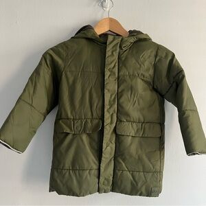 GAP Kids Green Puffer Jacket